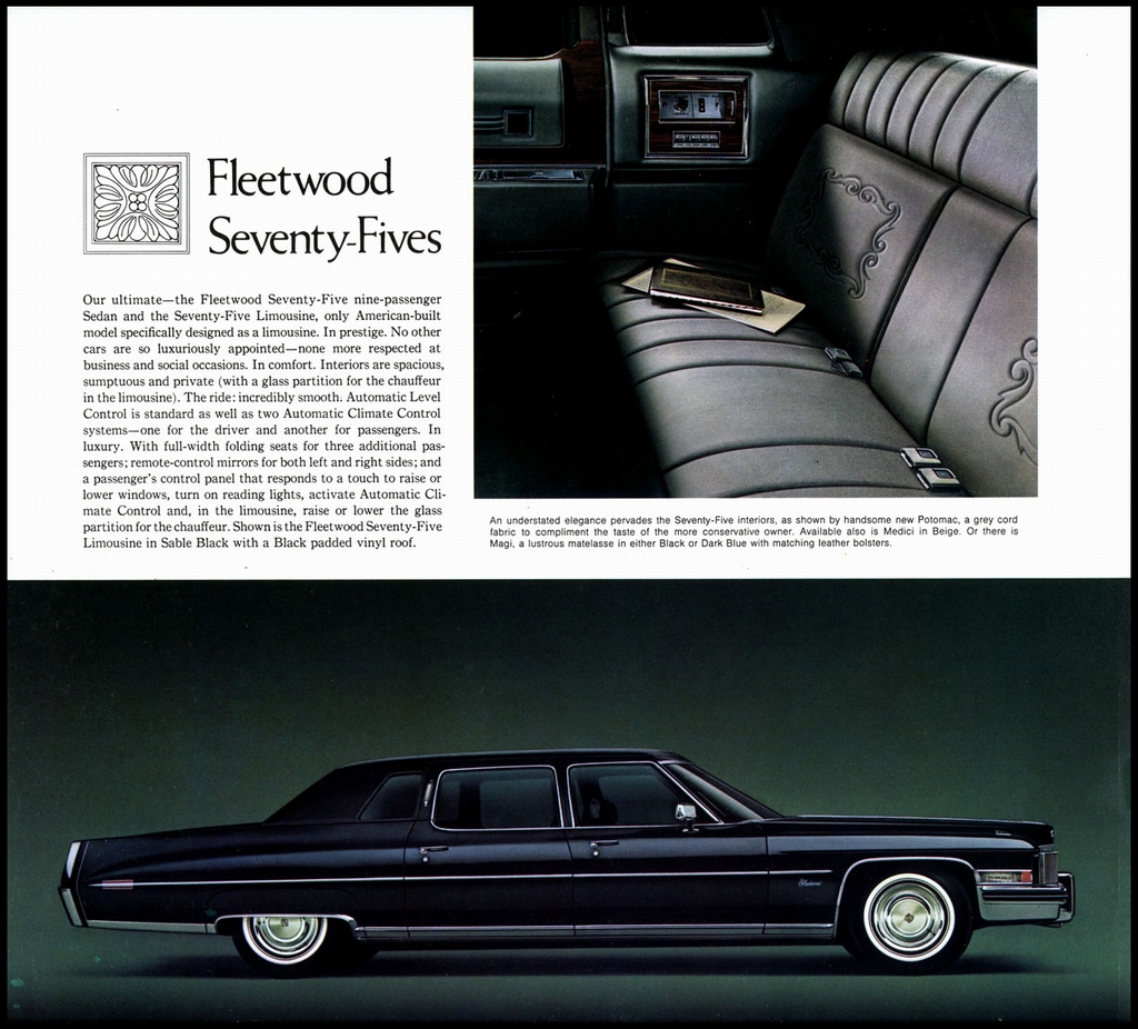 1973 Cadillac Brochure Page 5